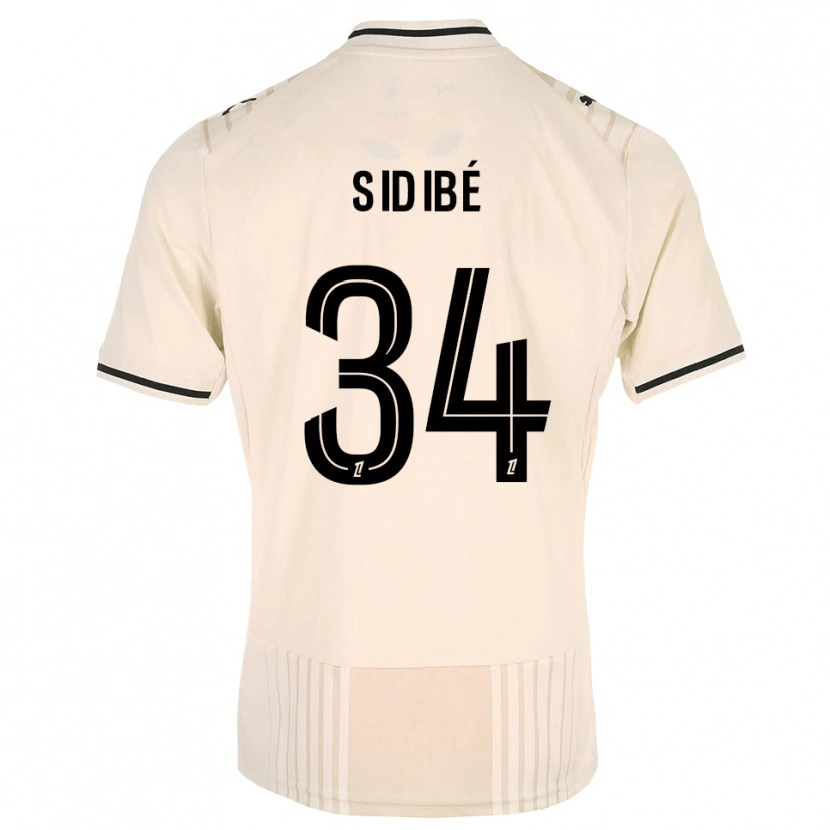 Danxen Kid Aly Sidibé #34 Oldlace Black Antiquewhite Away Jersey 2026/27 T-Shirt