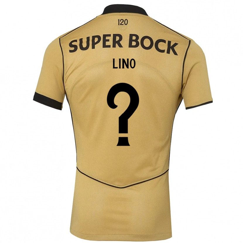 Danxen Kid José Lino #0 Goldenrod Black Away Jersey 2026/27 T-Shirt