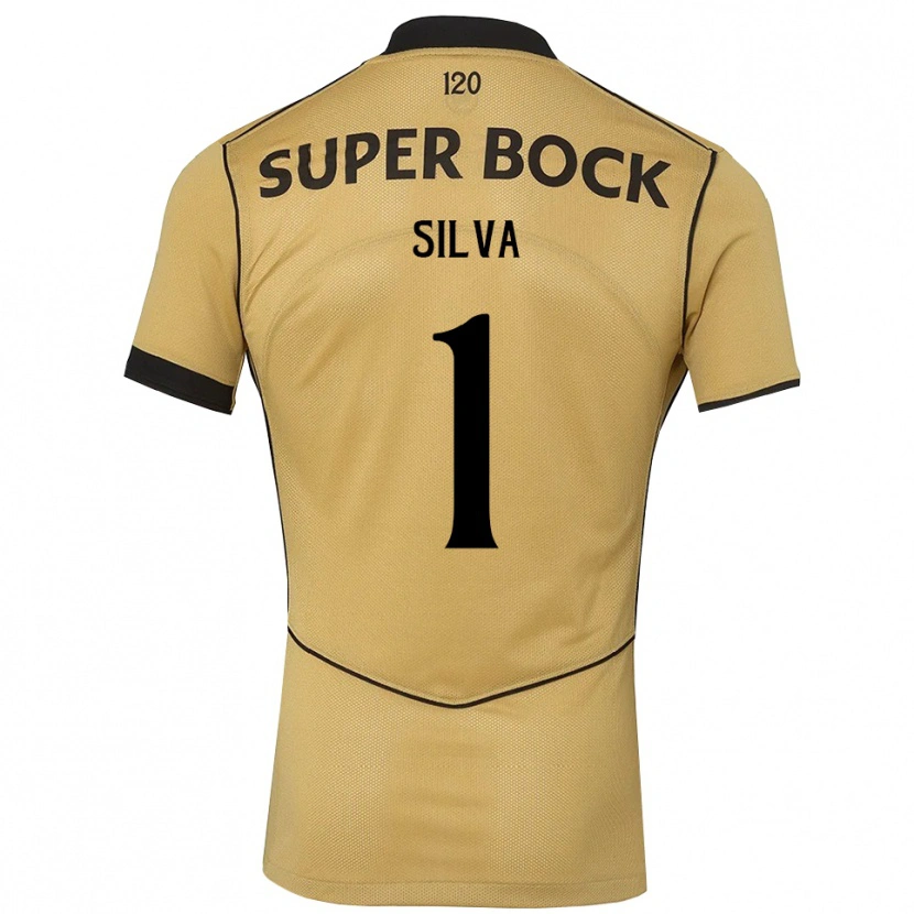 Danxen Kid Rui Silva #1 Goldenrod Black Away Jersey 2026/27 T-Shirt