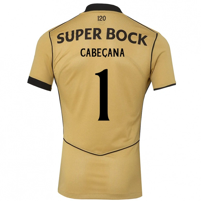 Danxen Kid Joaquim Cabeçana #1 Goldenrod Black Away Jersey 2026/27 T-Shirt