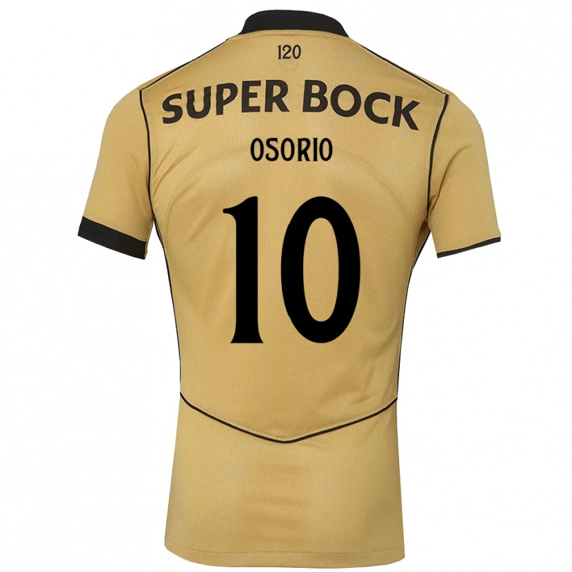 Danxen Kid Sebastián Osorio #10 Goldenrod Black Away Jersey 2026/27 T-Shirt