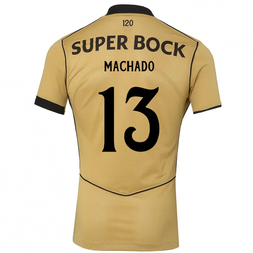 Danxen Kid André Machado #13 Goldenrod Black Away Jersey 2026/27 T-Shirt