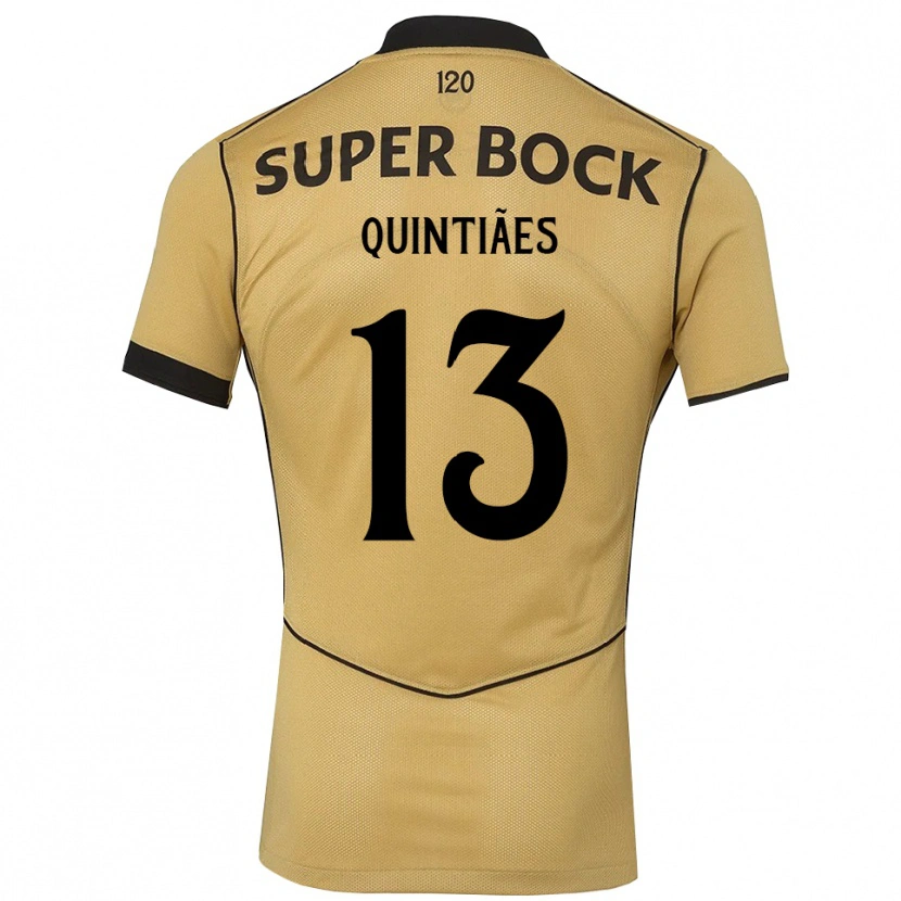 Danxen Kid Rodrigo Quintiães #13 Goldenrod Black Away Jersey 2026/27 T-Shirt