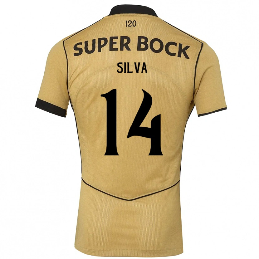 Danxen Kid Guilherme Silva #14 Goldenrod Black Away Jersey 2026/27 T-Shirt
