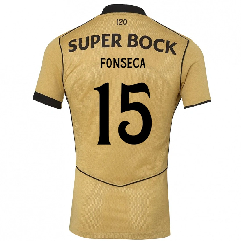 Danxen Kid Beatriz Fonseca #15 Goldenrod Black Away Jersey 2026/27 T-Shirt