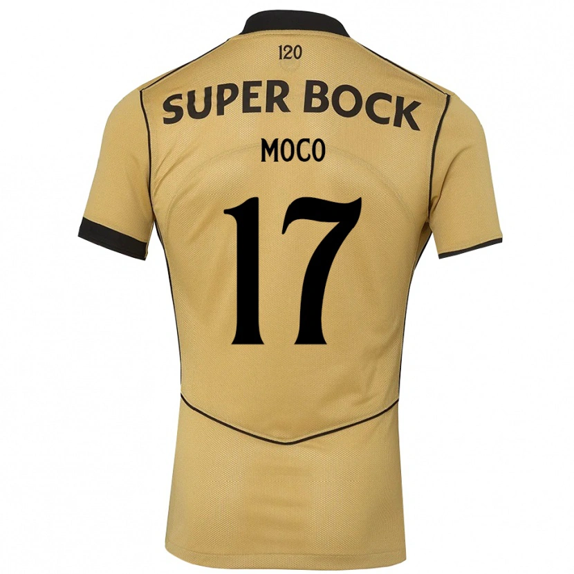 Danxen Kid Afonso Moço #17 Goldenrod Black Away Jersey 2026/27 T-Shirt