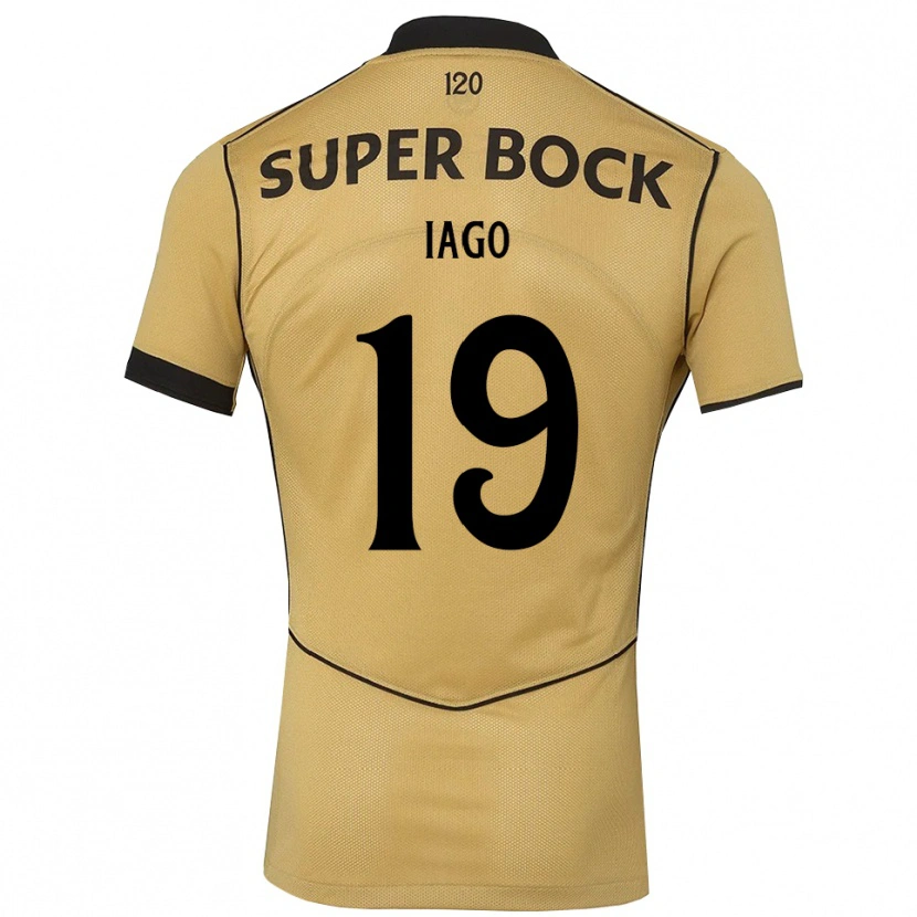 Danxen Kid Paulo Iago #19 Goldenrod Black Away Jersey 2026/27 T-Shirt