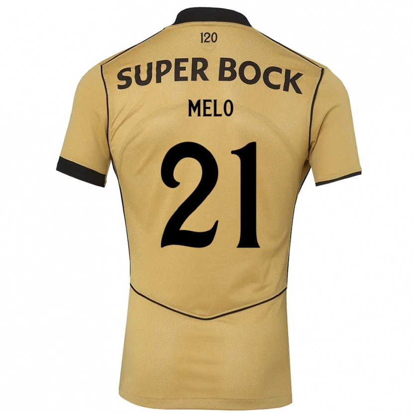 Danxen Kid Gabriel Melo #21 Goldenrod Black Away Jersey 2026/27 T-Shirt