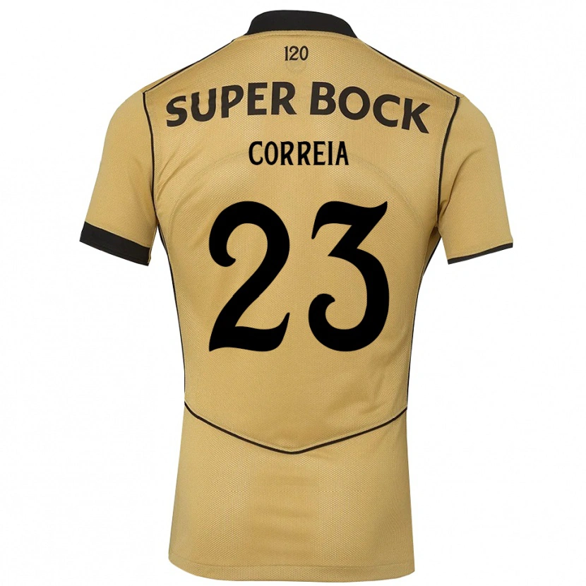 Danxen Kid Duarte Correia #23 Goldenrod Black Away Jersey 2026/27 T-Shirt