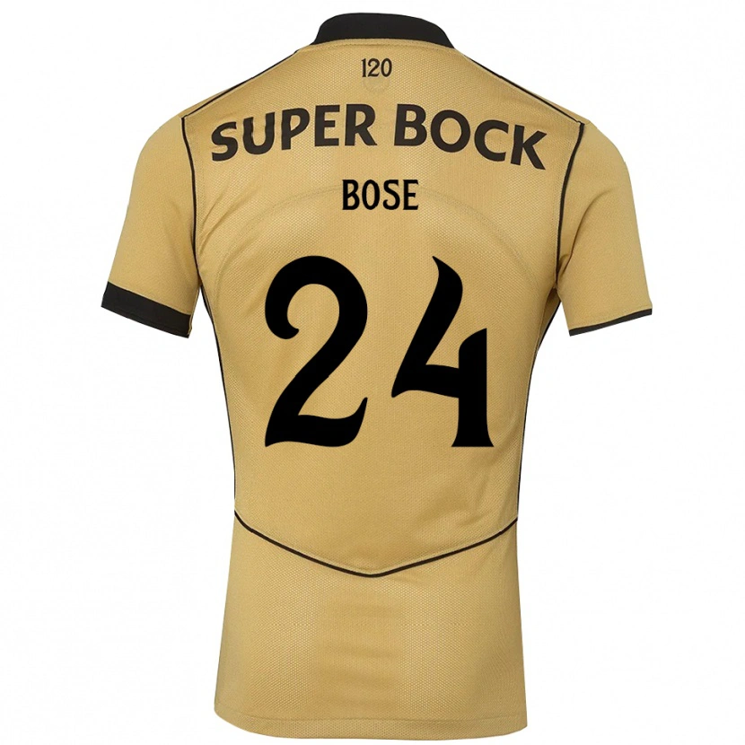 Danxen Kid Ria Bose #24 Goldenrod Black Away Jersey 2026/27 T-Shirt