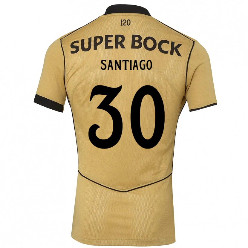 Danxen Kid Carolina Santiago #30 Goldenrod Black Away Jersey 2026/27 T-Shirt