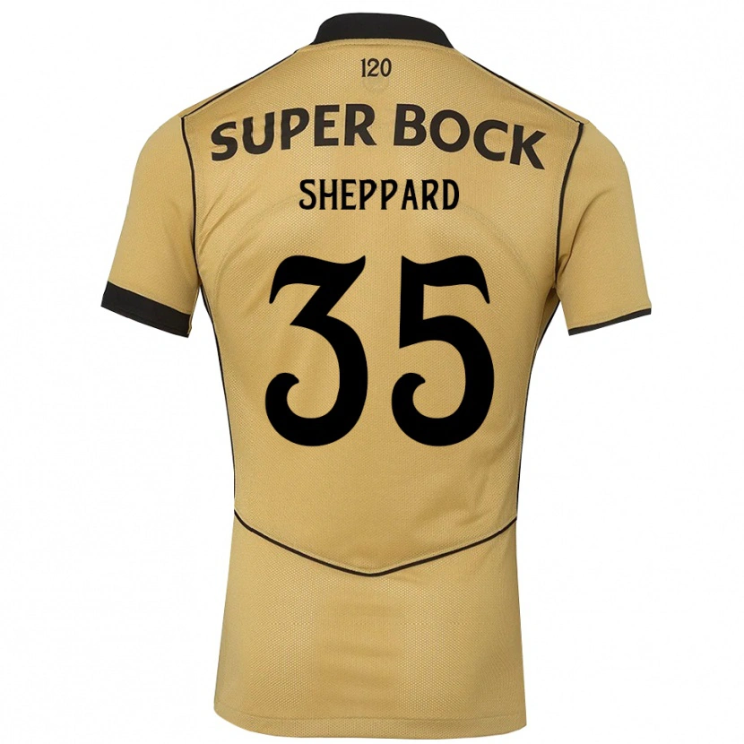 Danxen Kid Catriona Sheppard #35 Goldenrod Black Away Jersey 2026/27 T-Shirt