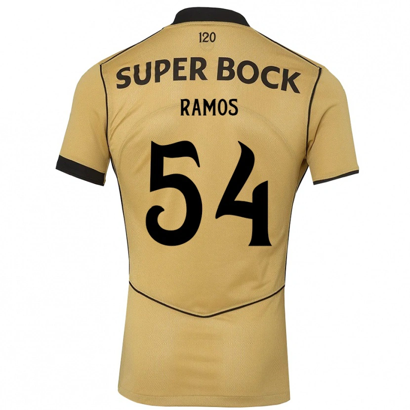 Danxen Kid Bruno Ramos #54 Goldenrod Black Away Jersey 2026/27 T-Shirt