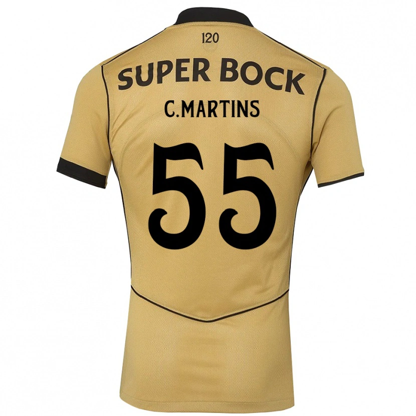Danxen Kid Carolina Martins #55 Goldenrod Black Away Jersey 2026/27 T-Shirt