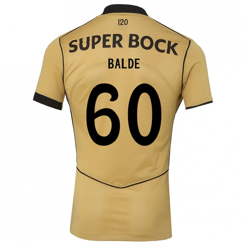 Danxen Kid Amadu Baldé #60 Goldenrod Black Away Jersey 2026/27 T-Shirt