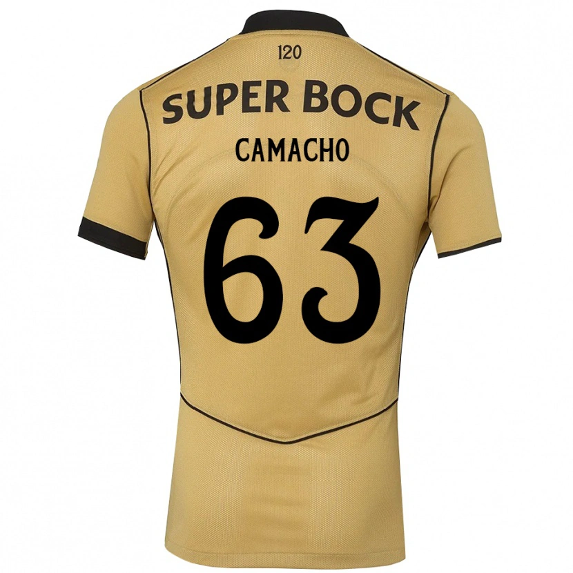 Danxen Kid Rafael Camacho #63 Goldenrod Black Away Jersey 2026/27 T-Shirt