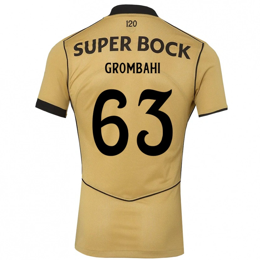 Danxen Kid Chris Grombahi #63 Goldenrod Black Away Jersey 2026/27 T-Shirt