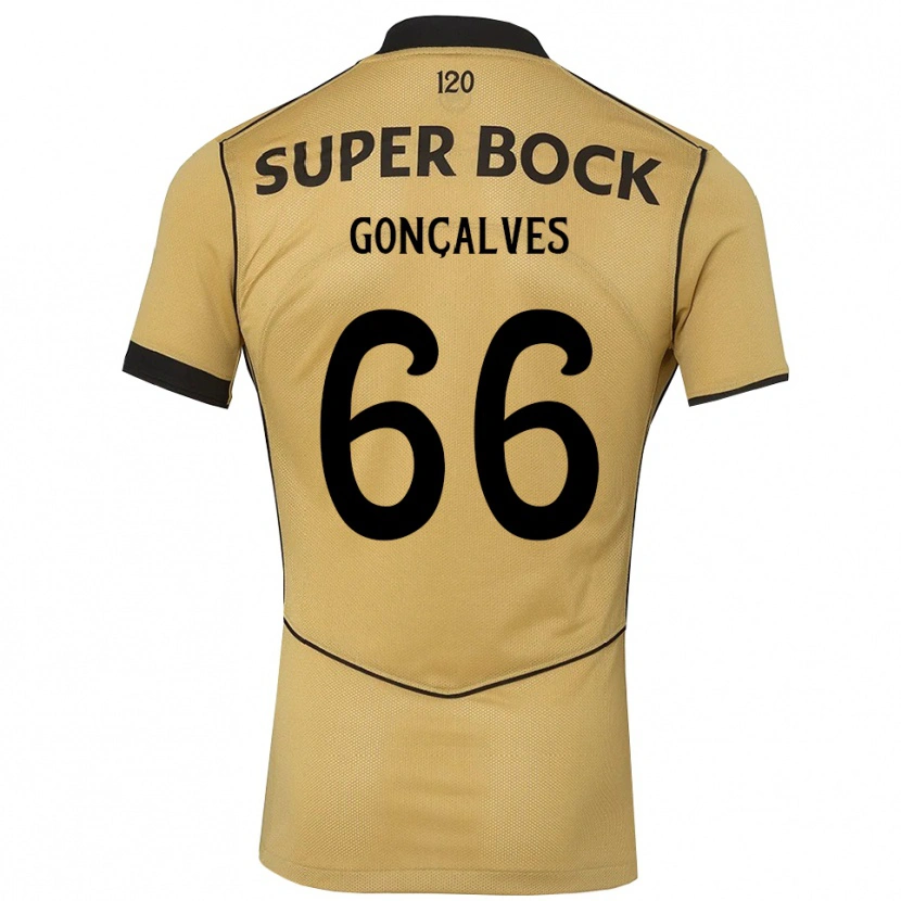 Danxen Kid Iara Gonçalves #66 Goldenrod Black Away Jersey 2026/27 T-Shirt