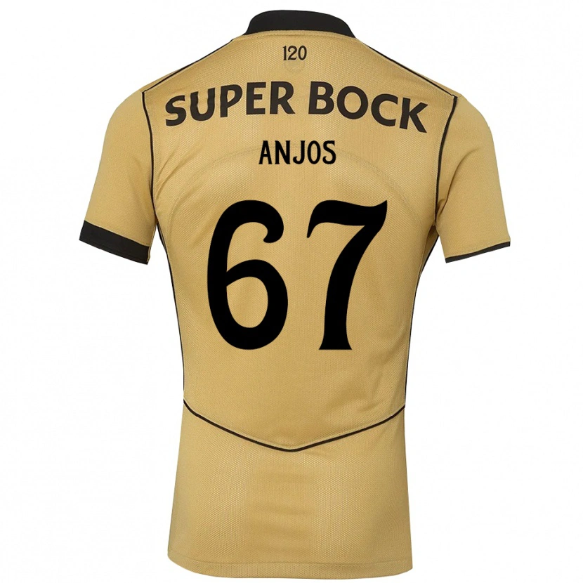 Danxen Kid Lucas Anjos #67 Goldenrod Black Away Jersey 2026/27 T-Shirt