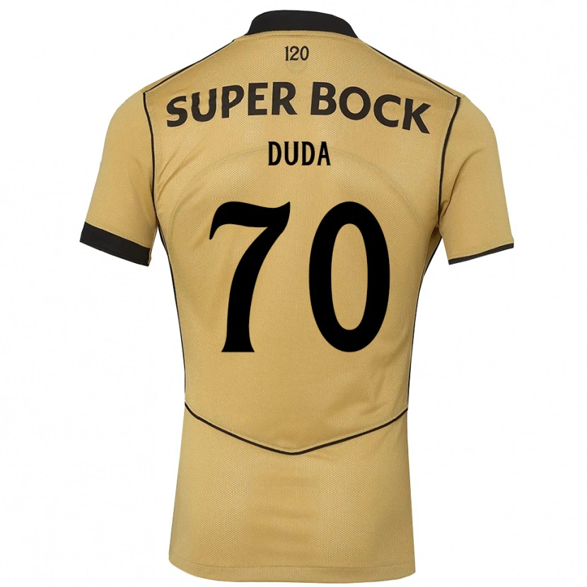 Danxen Kid Dudá #70 Goldenrod Black Away Jersey 2026/27 T-Shirt