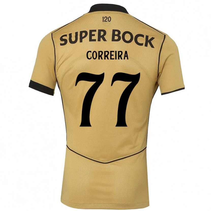 Danxen Kid Alicia Figueiredo Lima Correia #77 Goldenrod Black Away Jersey 2026/27 T-Shirt