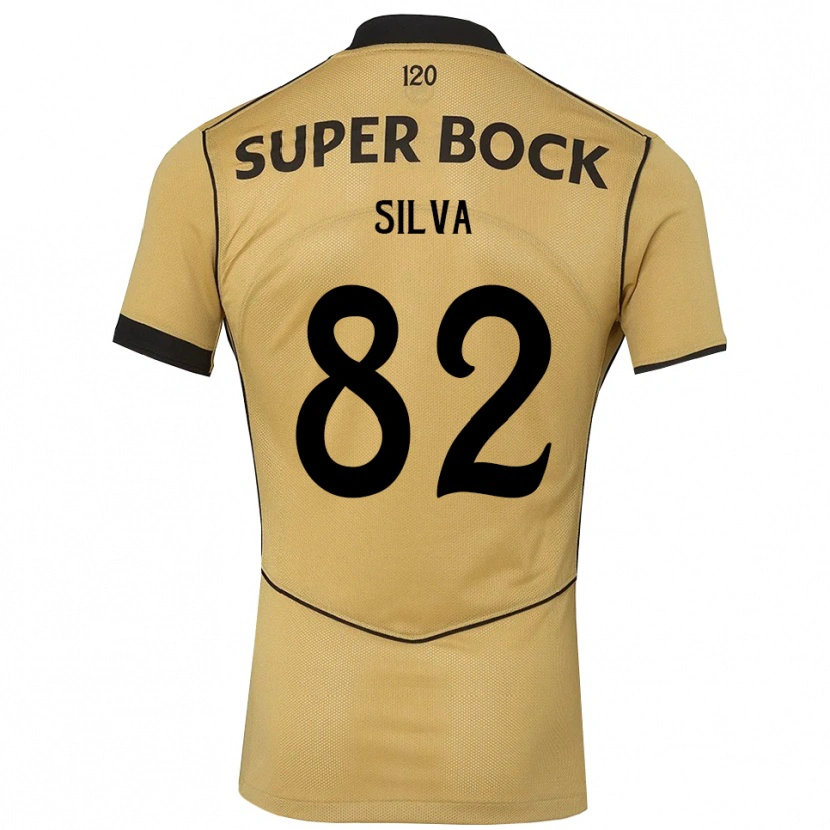 Danxen Kid Gabriel Silva #82 Goldenrod Black Away Jersey 2026/27 T-Shirt