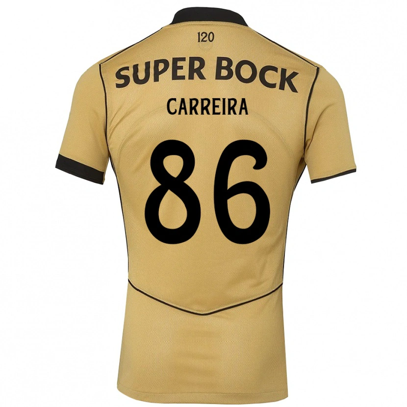 Danxen Kid Eva Carreira #86 Goldenrod Black Away Jersey 2026/27 T-Shirt