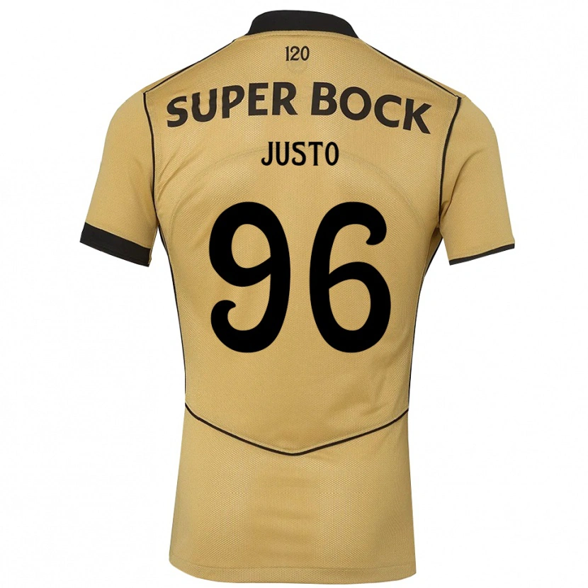 Danxen Kid Samuel Justo #96 Goldenrod Black Away Jersey 2026/27 T-Shirt