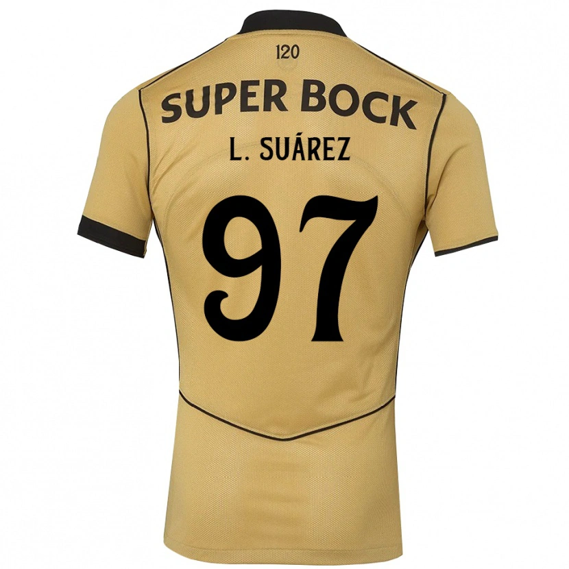 Danxen Kid Luis Suárez #97 Goldenrod Black Away Jersey 2026/27 T-Shirt