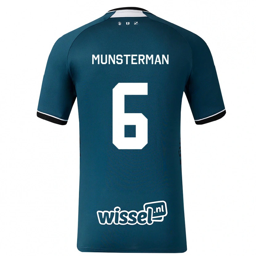 Danxen Kid Marthe Munsterman #6 Dark Slate Gray White Away Jersey 2026/27 T-Shirt