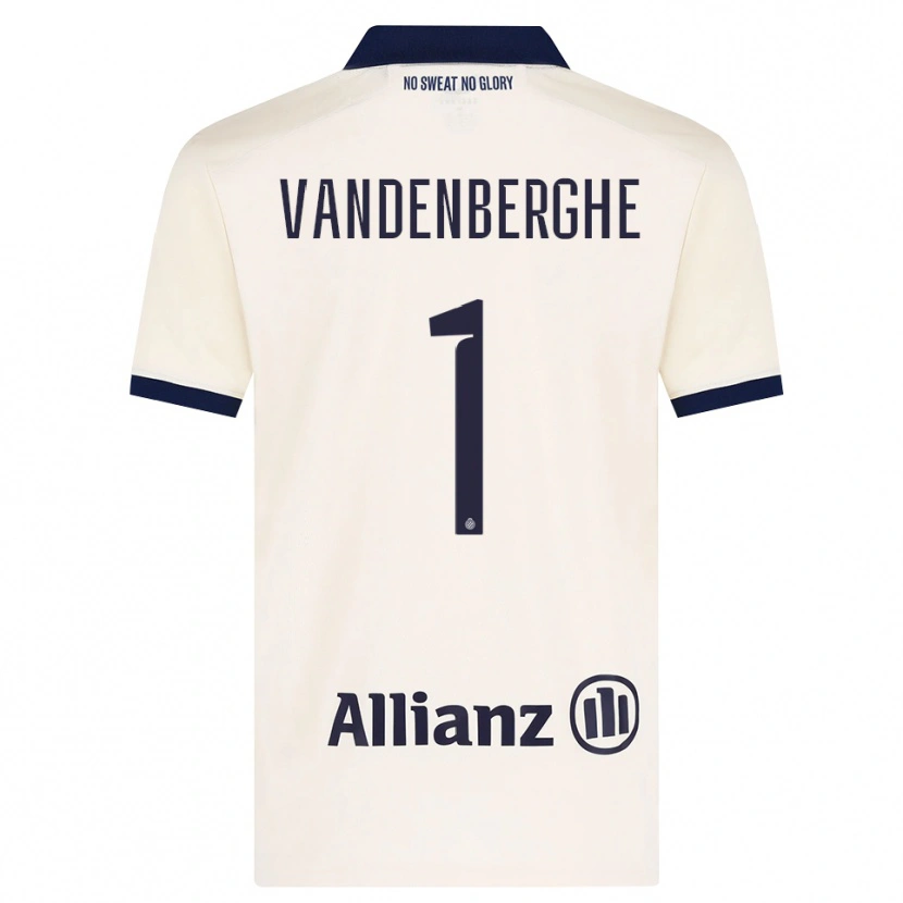 Danxen Kid Xander Vandenberghe #1 Beige Black Away Jersey 2026/27 T-Shirt