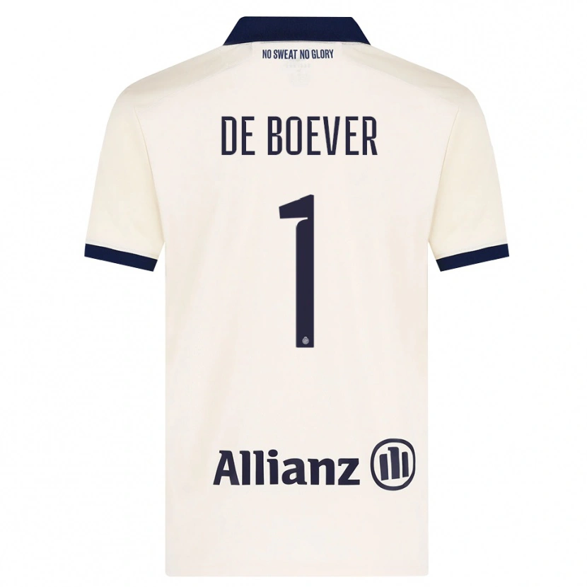 Danxen Kid Jesse De Boever #1 Beige Black Away Jersey 2026/27 T-Shirt