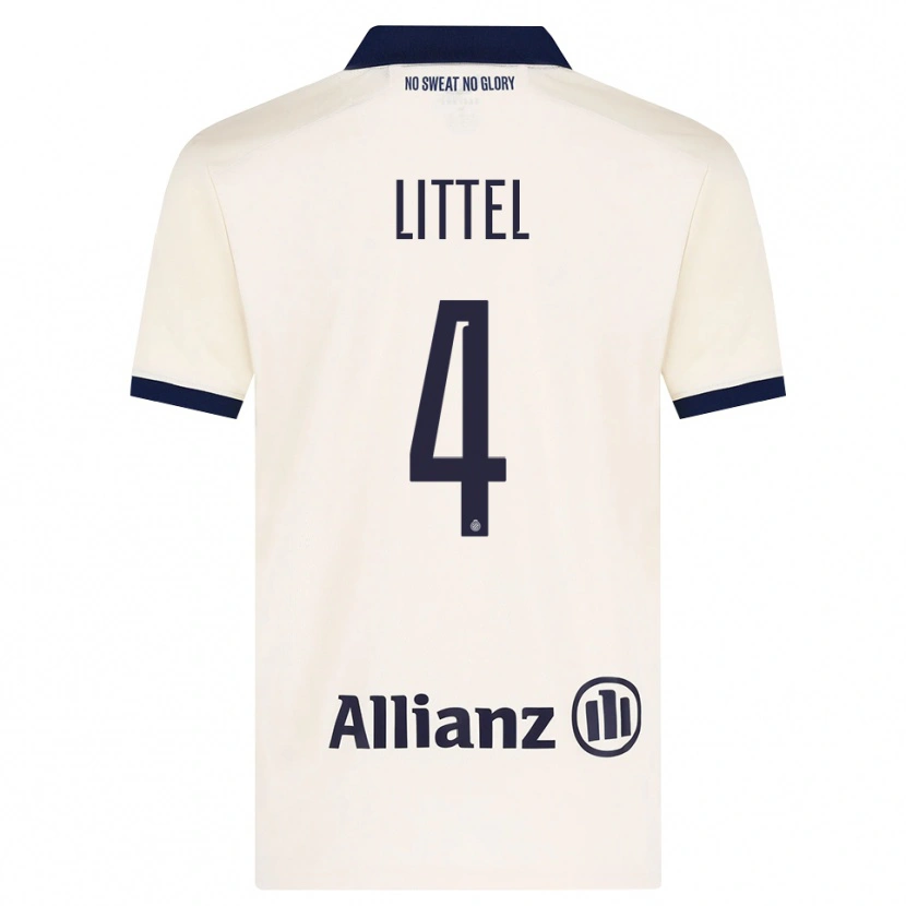 Danxen Kid Amy Littel #4 Beige Black Away Jersey 2026/27 T-Shirt