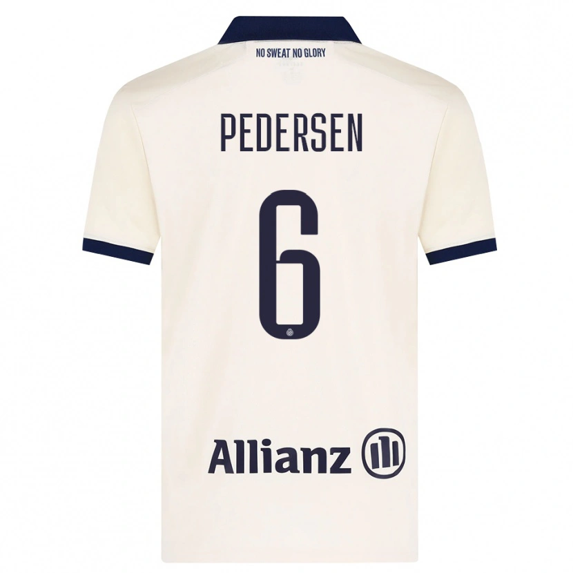 Danxen Kid Lara Pedersen #6 Beige Black Away Jersey 2026/27 T-Shirt
