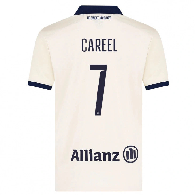 Danxen Kid Oona Careel #7 Beige Black Away Jersey 2026/27 T-Shirt