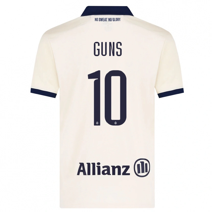 Danxen Kid Celien Guns #10 Beige Black Away Jersey 2026/27 T-Shirt