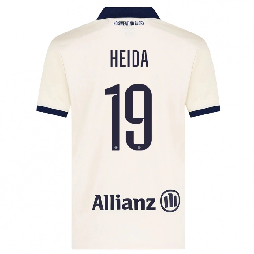 Danxen Kid Jade Heida #19 Beige Black Away Jersey 2026/27 T-Shirt