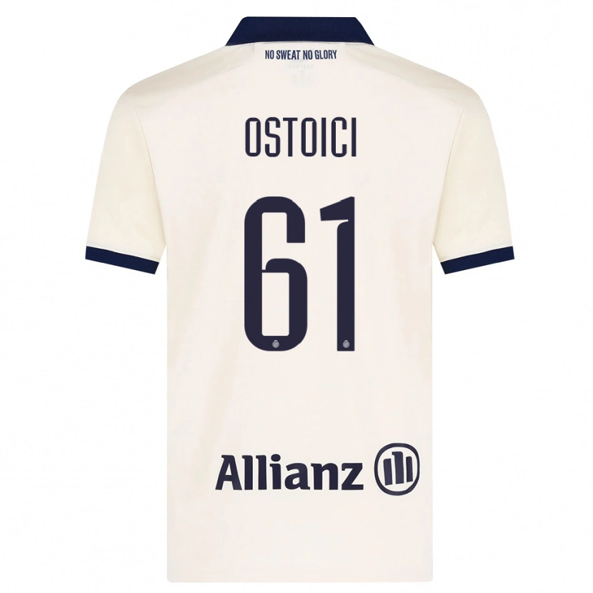 Danxen Kid Stefan Ostoici #61 Beige Black Away Jersey 2026/27 T-Shirt