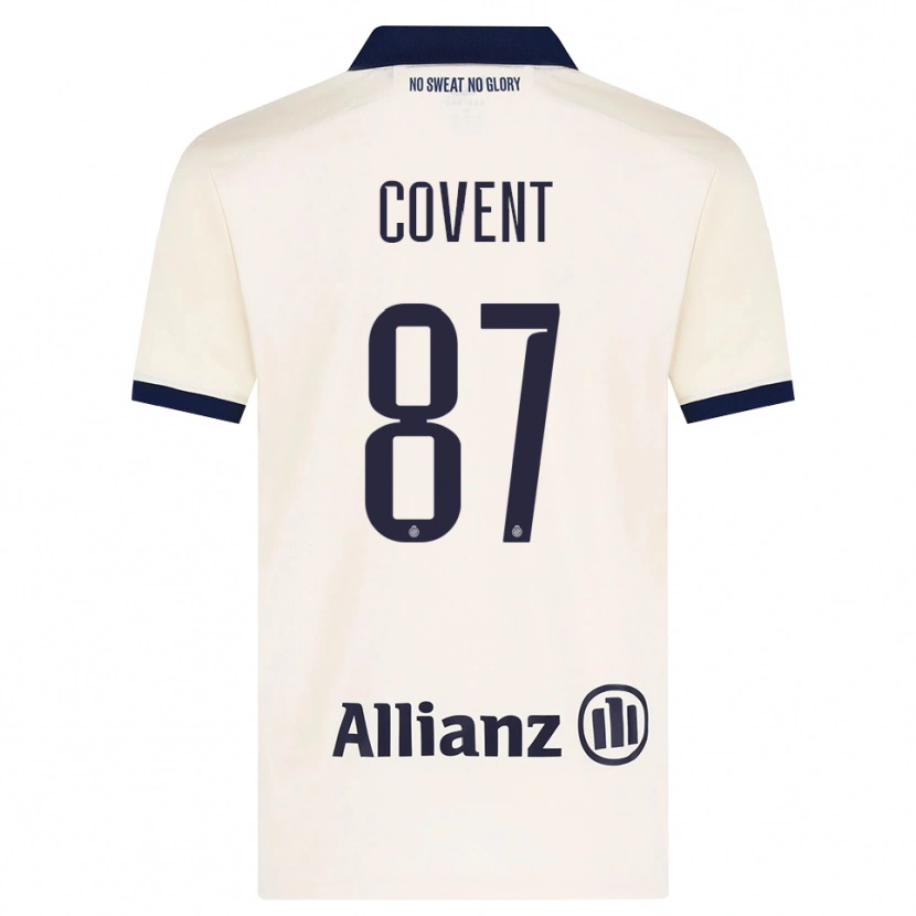 Danxen Kid Jorijn Covent #87 Beige Black Away Jersey 2026/27 T-Shirt