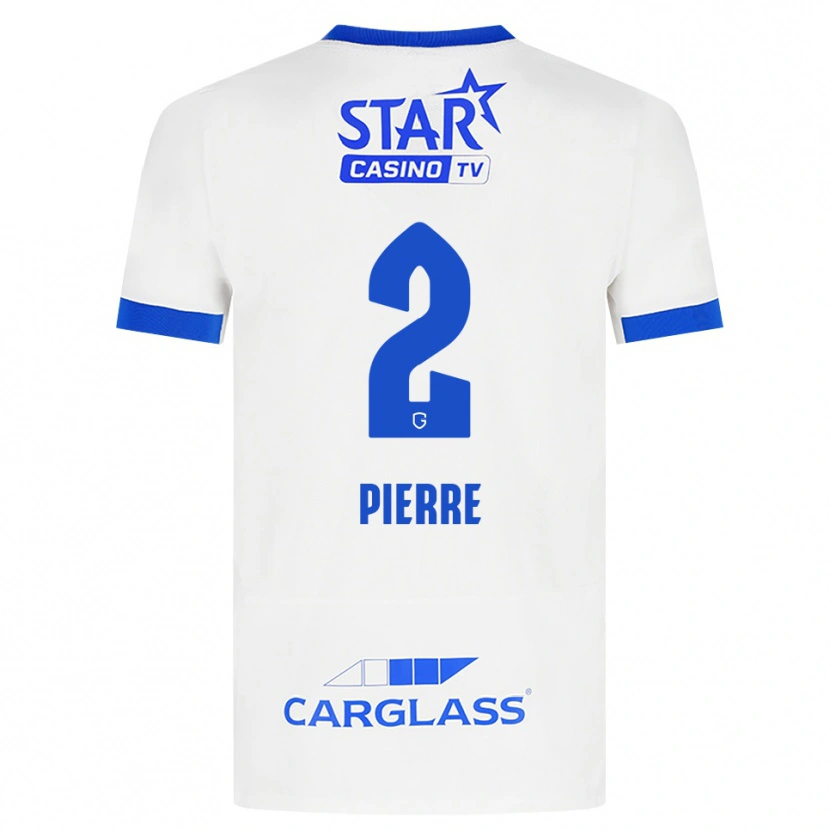 Danxen Kid Kayden Pierre #2 White Blue Away Jersey 2026/27 T-Shirt