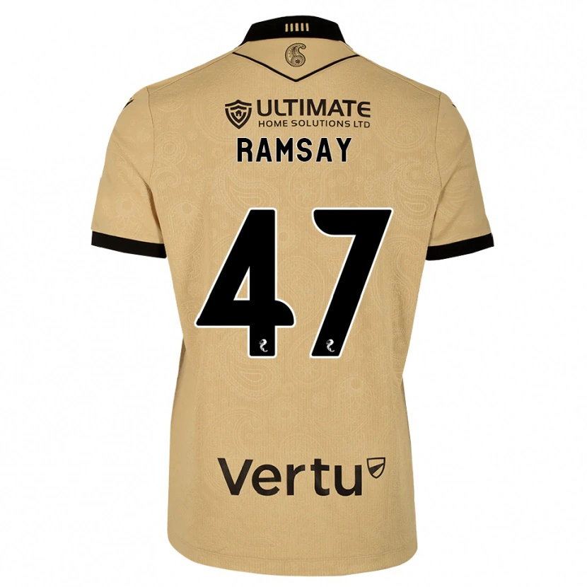 Danxen Kid Calvin Ramsay #47 Burlywood Black Away Jersey 2026/27 T-Shirt