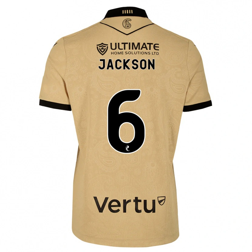 Danxen Kid Louis Jackson #6 Burlywood Black Away Jersey 2026/27 T-Shirt