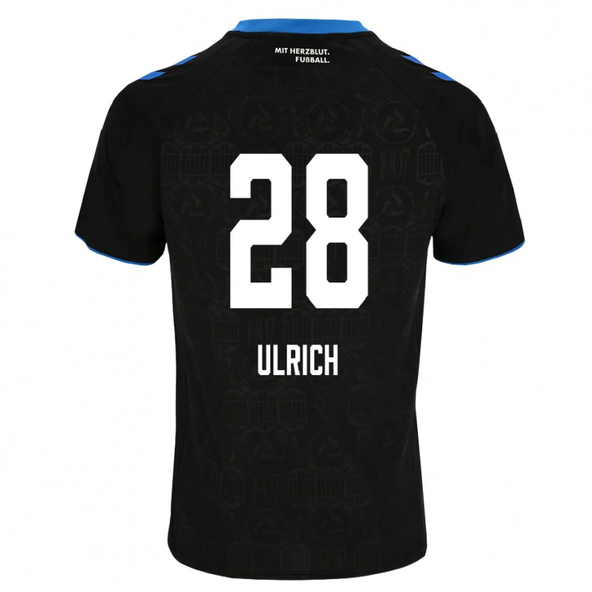 Danxen Kid Laurin Ulrich #28 Black White Red Home Jersey 2026/27 T-Shirt