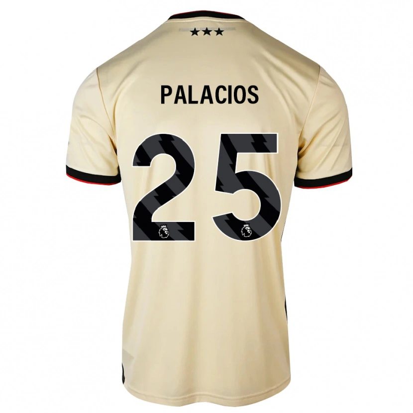 Danxen Kid Exequiel Palacios #25 Lemonchiffon Black Red Away Jersey 2026/27 T-Shirt