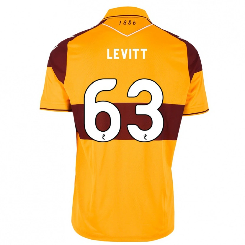 Danxen Kid Dylan Levitt #63 Maroon Orange Home Jersey 2026/27 T-Shirt