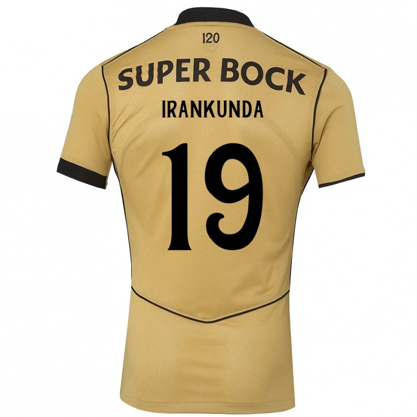 Danxen Kid Nestory Irankunda #19 Goldenrod Black Away Jersey 2026/27 T-Shirt