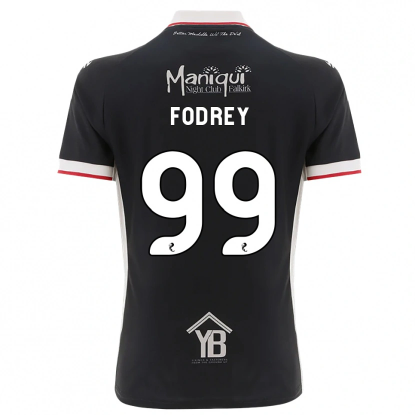 Danxen Men Cj Fodrey #99 Black White Red Home Jersey 2026/27 T-Shirt