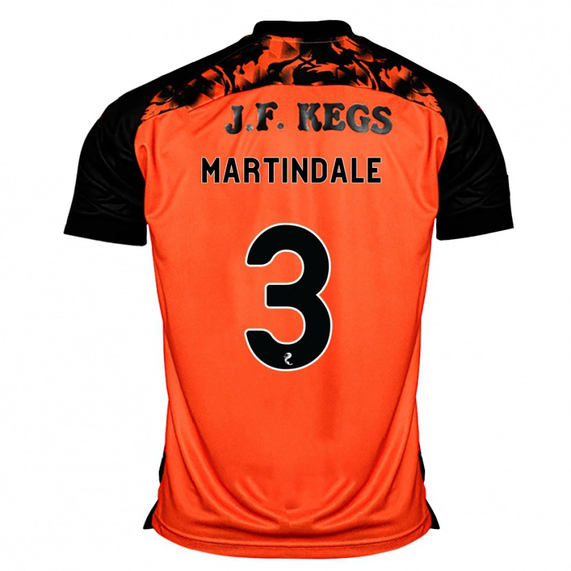 Danxen Men Amilie Martindale #3 Orange Black White Home Jersey 2026/27 T-Shirt