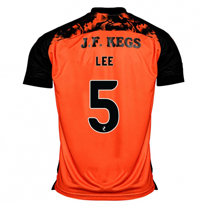 Danxen Men Brodie Lee #5 Orange Black White Home Jersey 2026/27 T-Shirt