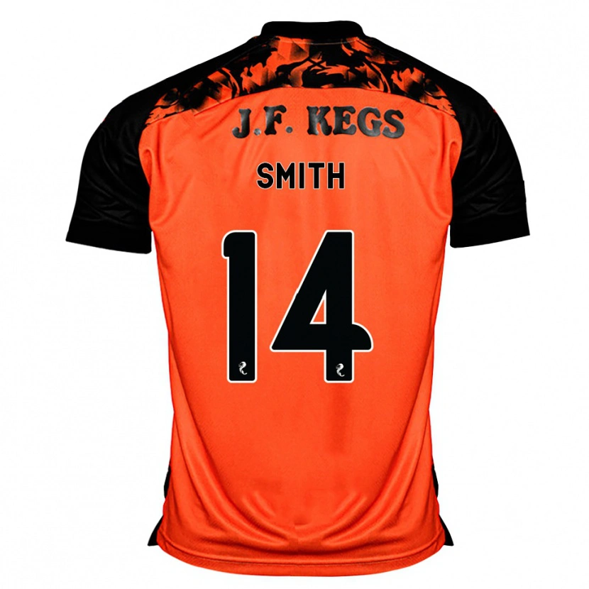 Danxen Men Ellis Smith #14 Orange Black White Home Jersey 2026/27 T-Shirt